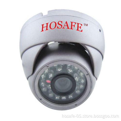 IR Metal Dome Camera with 20m Working Distance, 420/480/540/600/650/700/750TVL